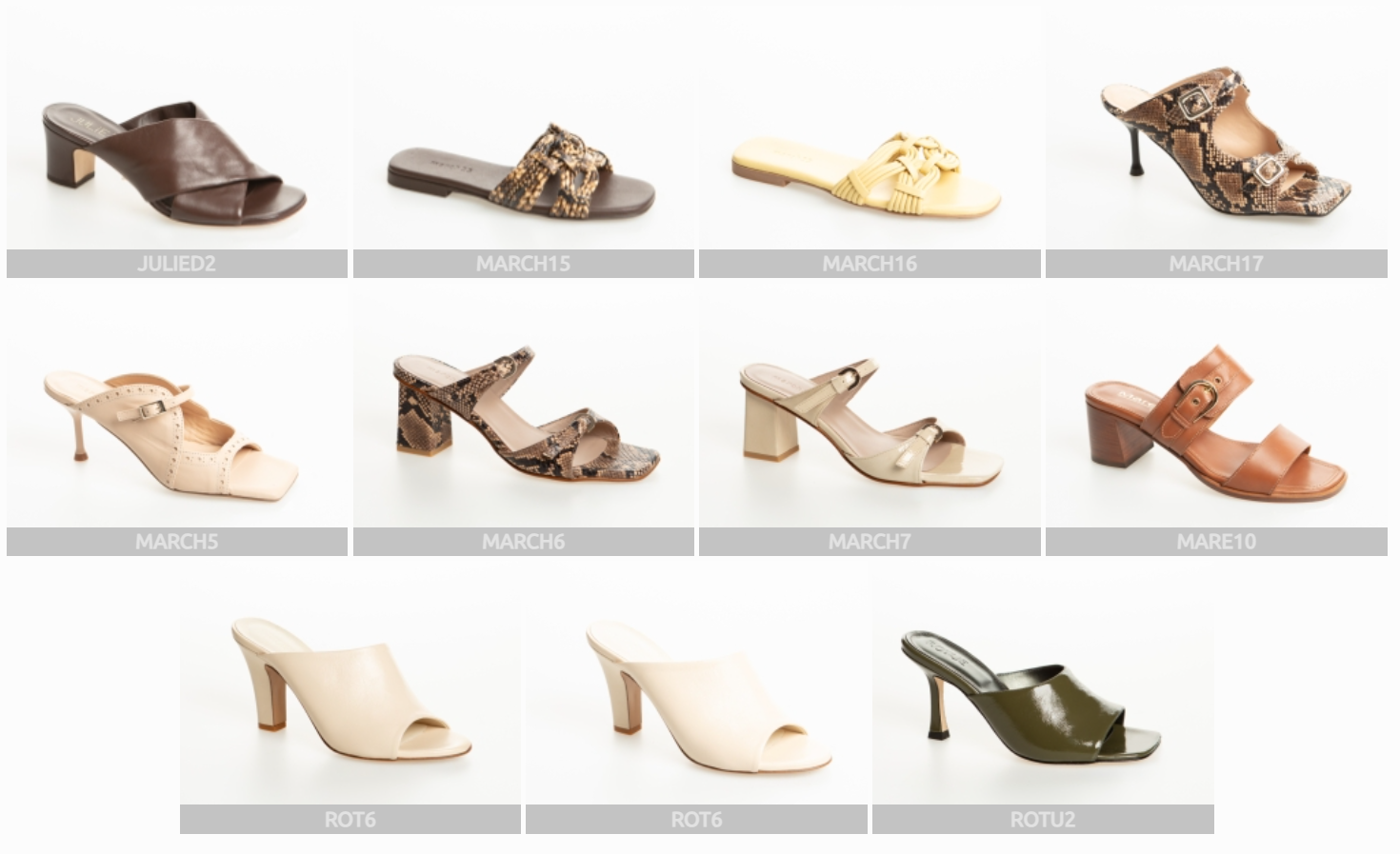 Insteker hak — Casandra Schoenen collectie