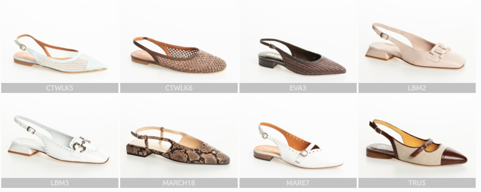 Slingback plat — Casandra Schoenen collectie